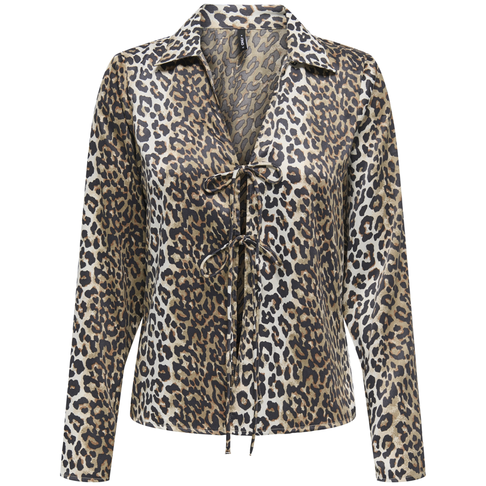 Only Jane Leopard Print Shirt